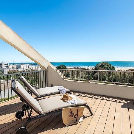 Suite Terrasse Xxl - Front De Mer - Parking - Ambiance Plage La Grande-Motte Esterno foto